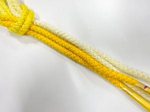 未使用品　正絹　手組帯締め